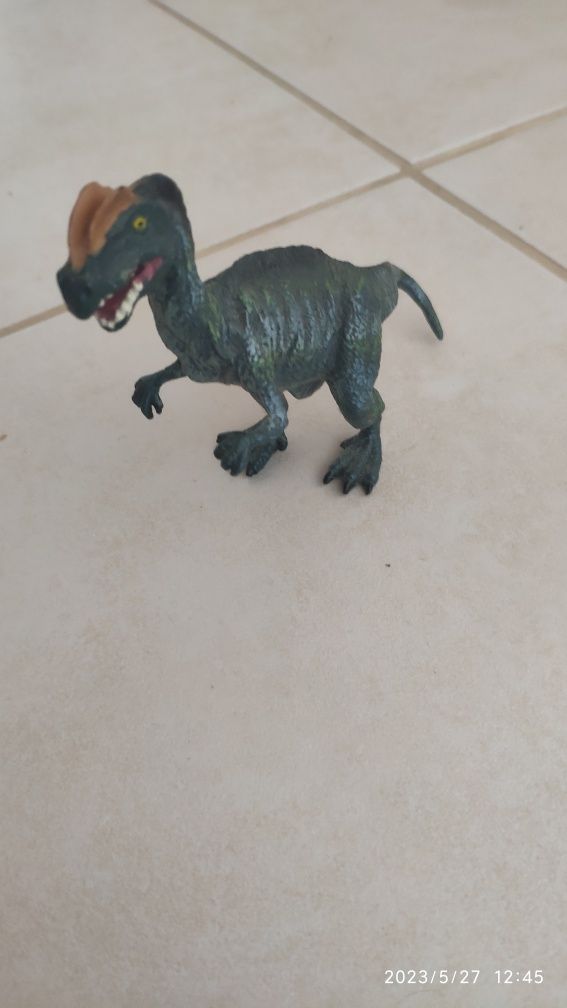 Dinossauro CollectA - Dilophosaurus Blue / Green