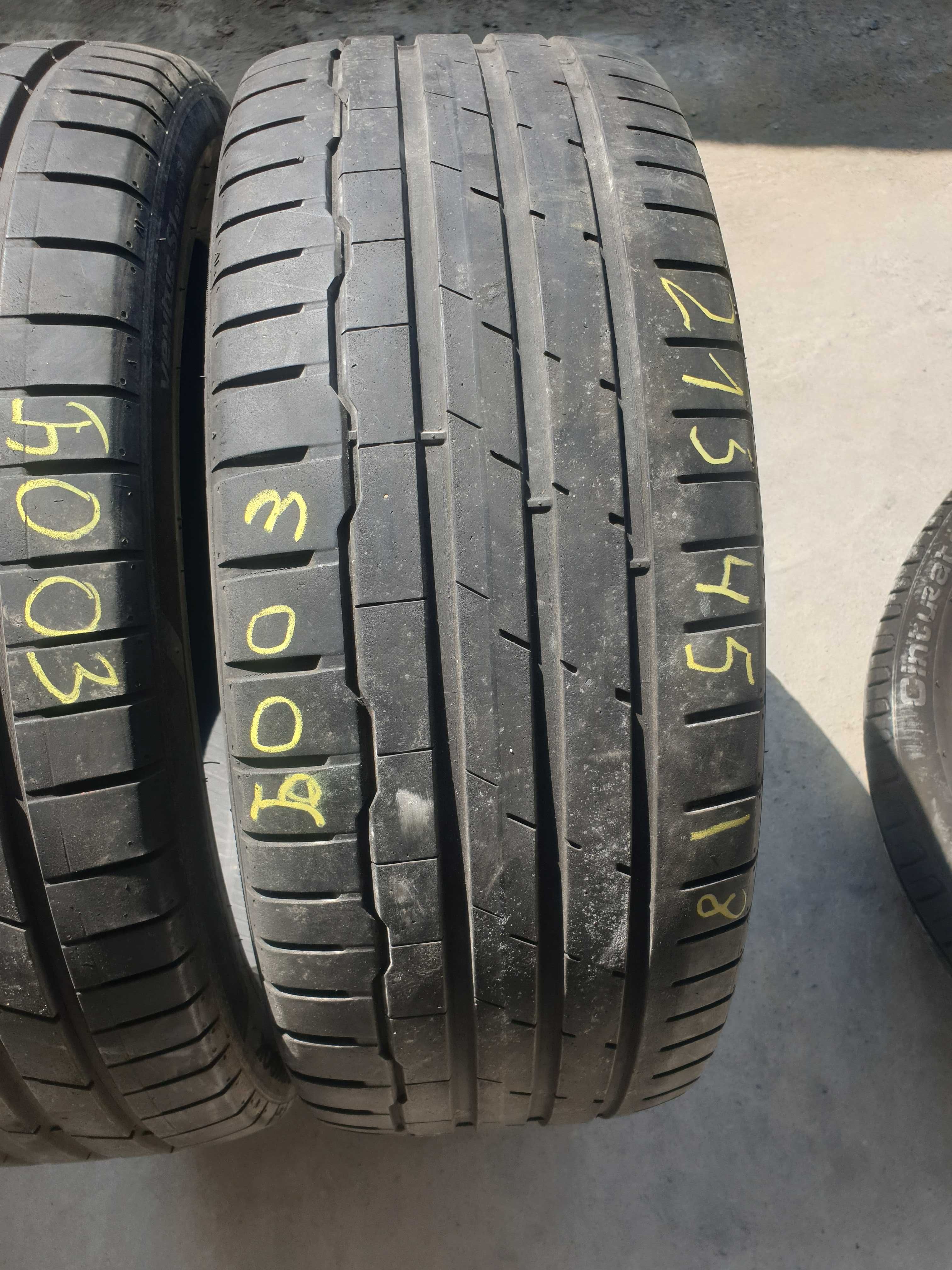 B003 Шини 2шт 215/45 R18 93Y Hankook Ventus S1 evo3.