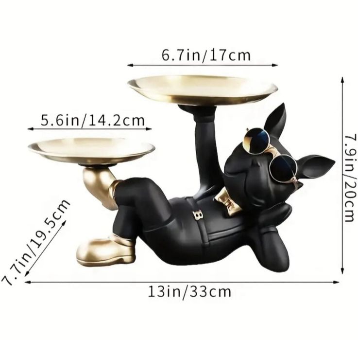 Ключниця органайзер для дрібниць Бульдог