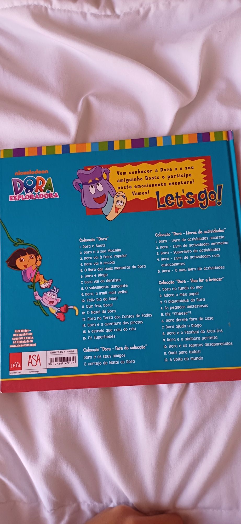 3 livros da Dora aventureira