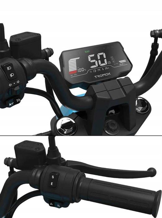 Motorower elektryczny minibike Tromox Mino 45km/h  31Ah z homologacją