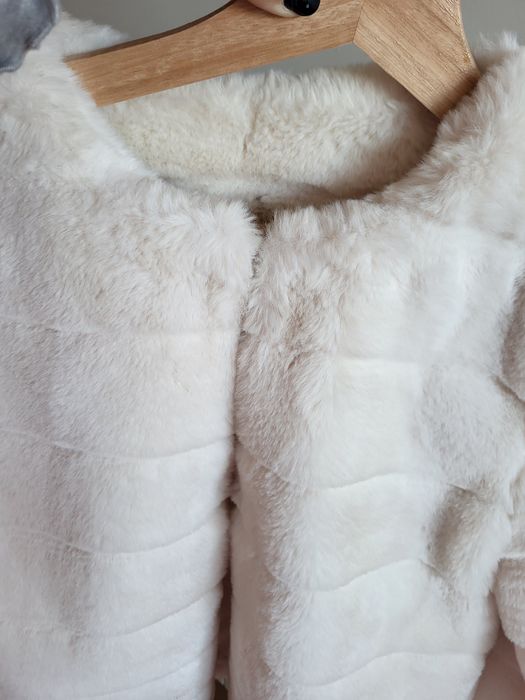 CASACO De Pelo  Branco