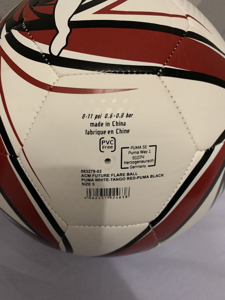 AC Milan ball. Мяч Puma. Размер 5