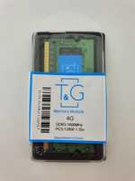 Новая  память T&G SO-DIMM 4Gb DDR3 1600Mhz 1.35V, CL-11, PC3-12800