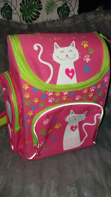 Piękny plecak dla dziewczynki, idealny do szkoły - nieużywany, okazja!