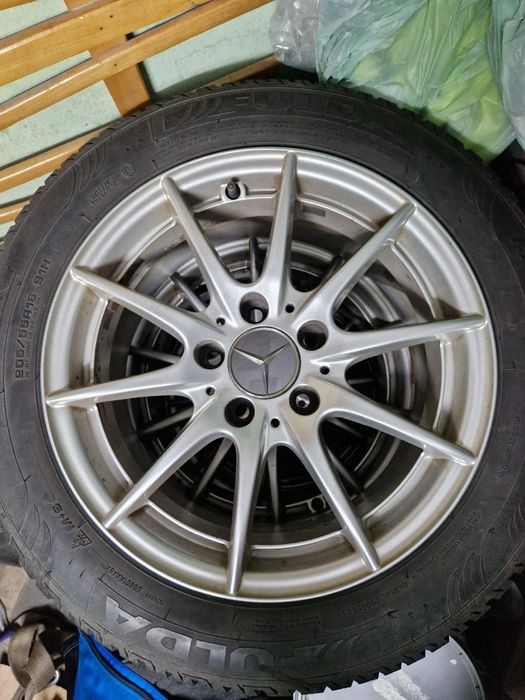 Koła zimowe MERCEDES 5x112 7J ET43 205/55/16