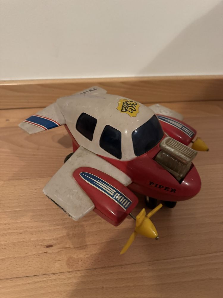 Mota policia e aviao - brinquedos vintage