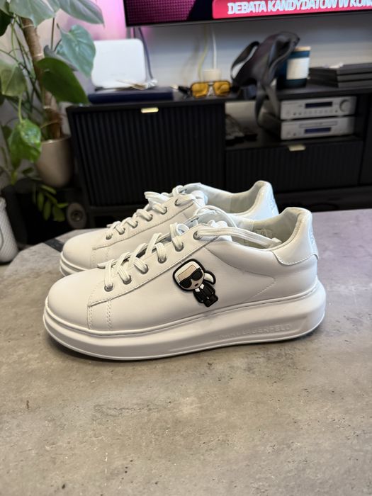 Buty damskie białe Karl Lagerfeld rozmiar 41