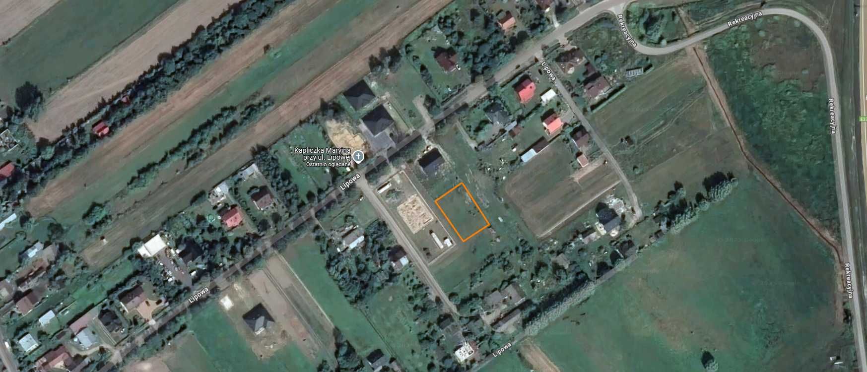 Działka rolno-osadnicza 1012 m² | Wola Rębkowska | MPZP | Media