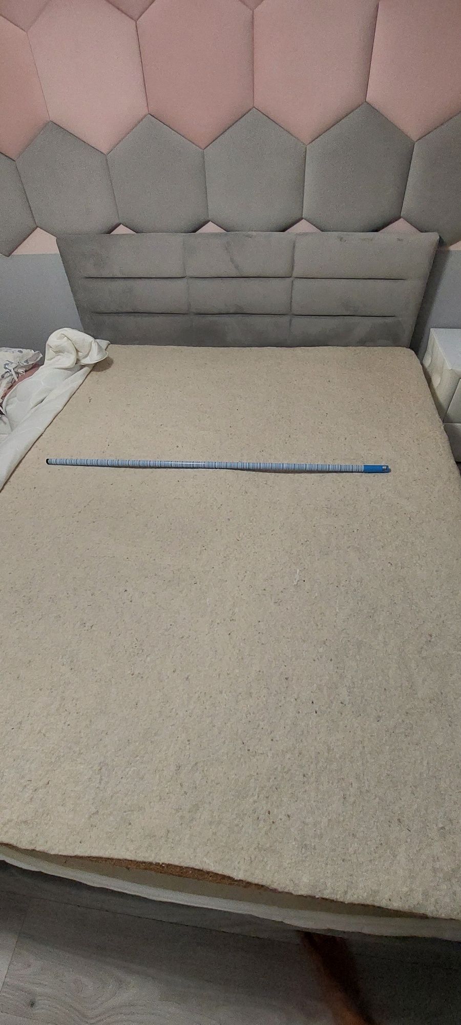 Materac Pocket 160x200 dwustronny owcza wełna kokos
