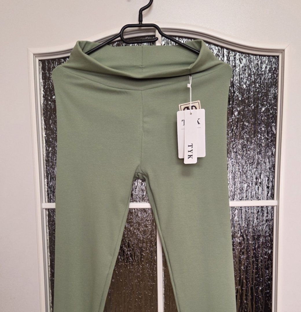 Legginsy Damskie Zielone L/XL 32