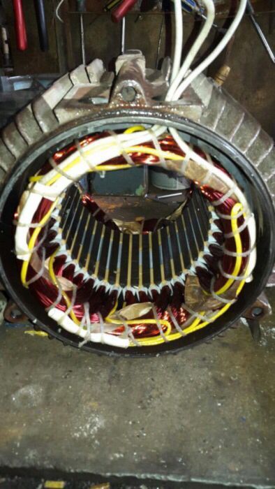 Ремонт электродвигателей, трансформаторов.