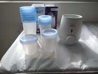 Aquecedor de Biberões PHILIPS AVENT SCF355 + Oferta