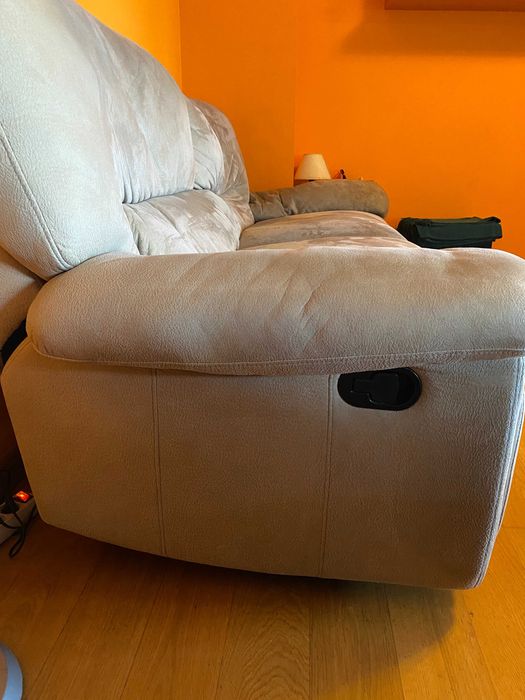 Sofá 3 lugares Conforama