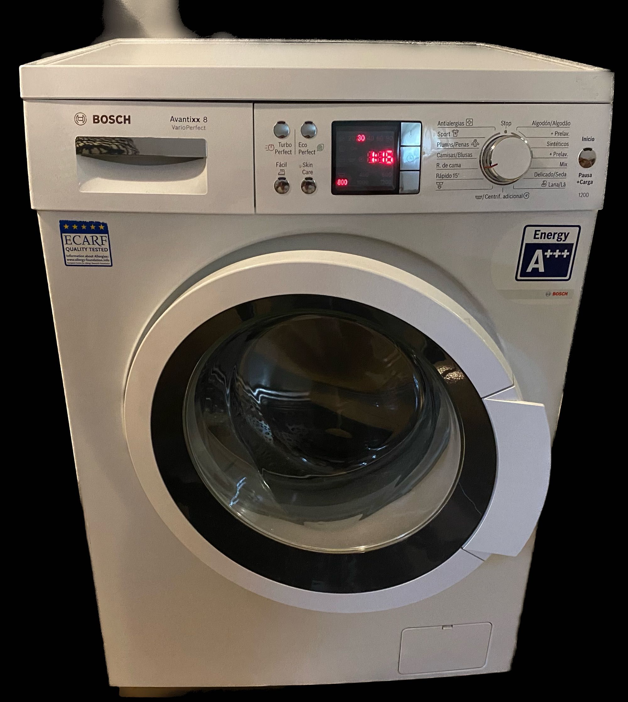 Maquina de lavar roupa Bosch Avantixx 8 varioperfect