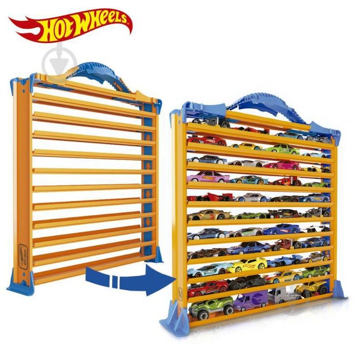 Контейнер Hot Wheels Ігровий гараж із доріжками