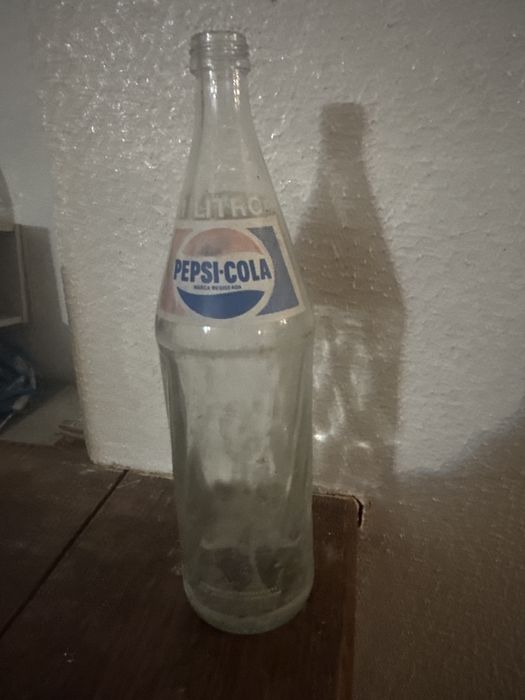garrafa pepsi cola antiga  de 1L