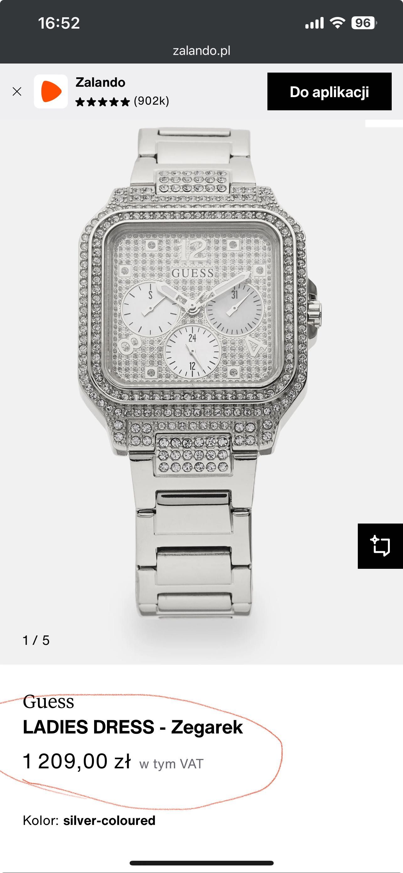 Nowy Zegarek Guess