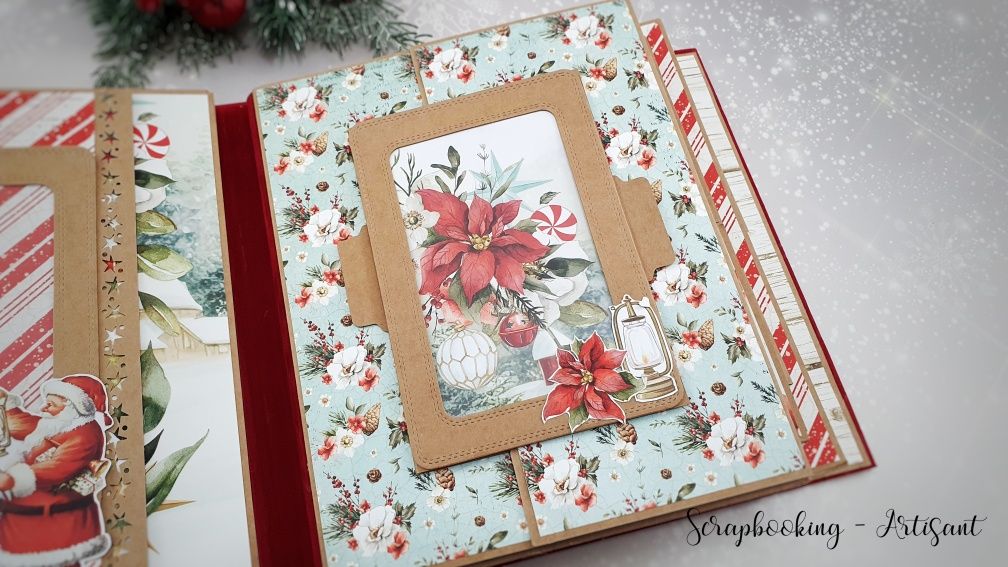 Album na zdjęcia White Christmas, scrapbooking