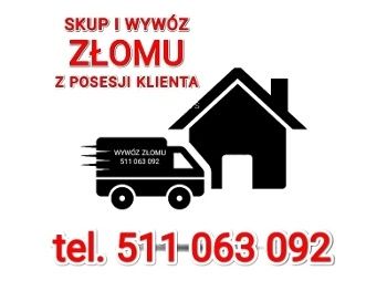 Skup I wywóz złomu z posesji klienta