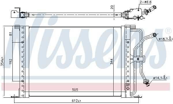 Ford Fiesta MK5 Condensador, ar condicionado
sem secador