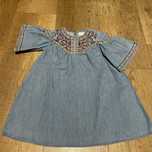 Jeansowa sukienka zara 116