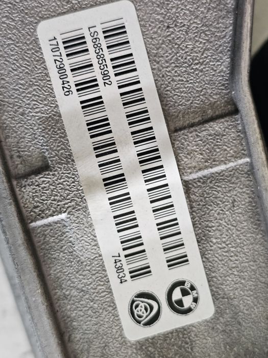 BMW Serie 1 F20 Motoventilador Ventilador Coluna Direcao