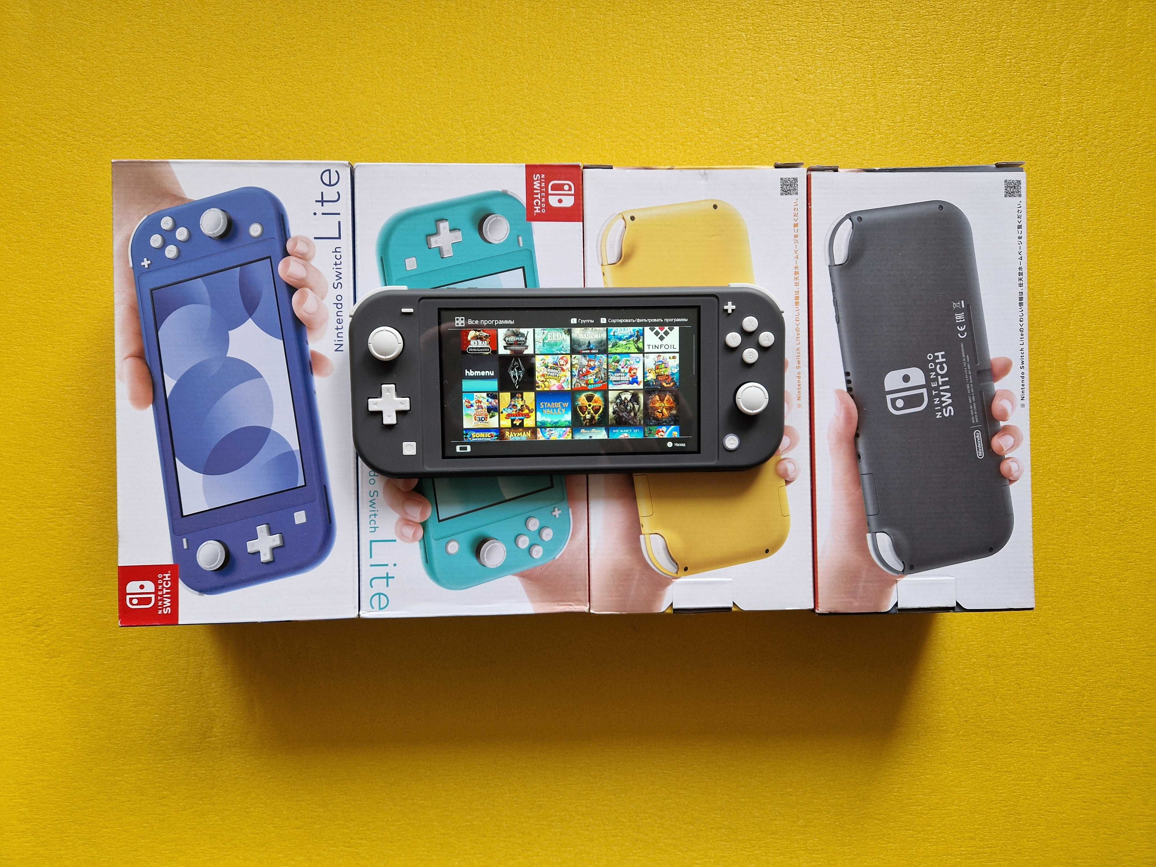 Нові Nintendo switch lite + iгри, кп 128 гб