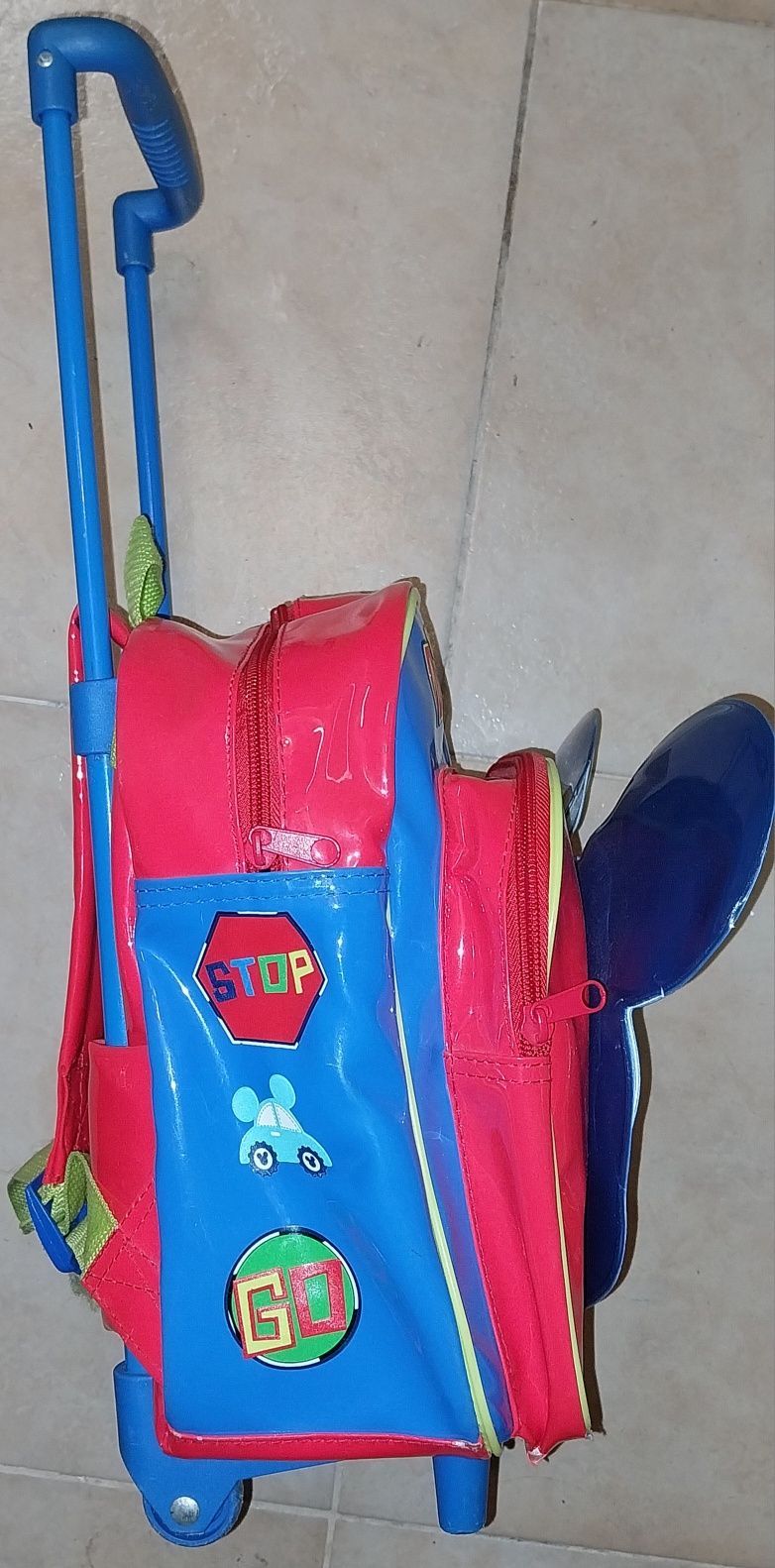 Trolley Mickey para criança pré escolar