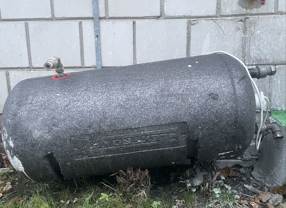 Dmuchawa ze sterownikiem do pieca węglowego i boiler 80l