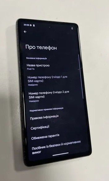 Pixel 7a soft unlock - під ремонт - екран + плата + батарея