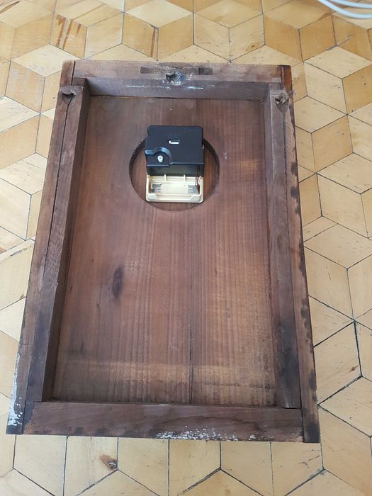 Zegar drewniany Mera Poltik PRL