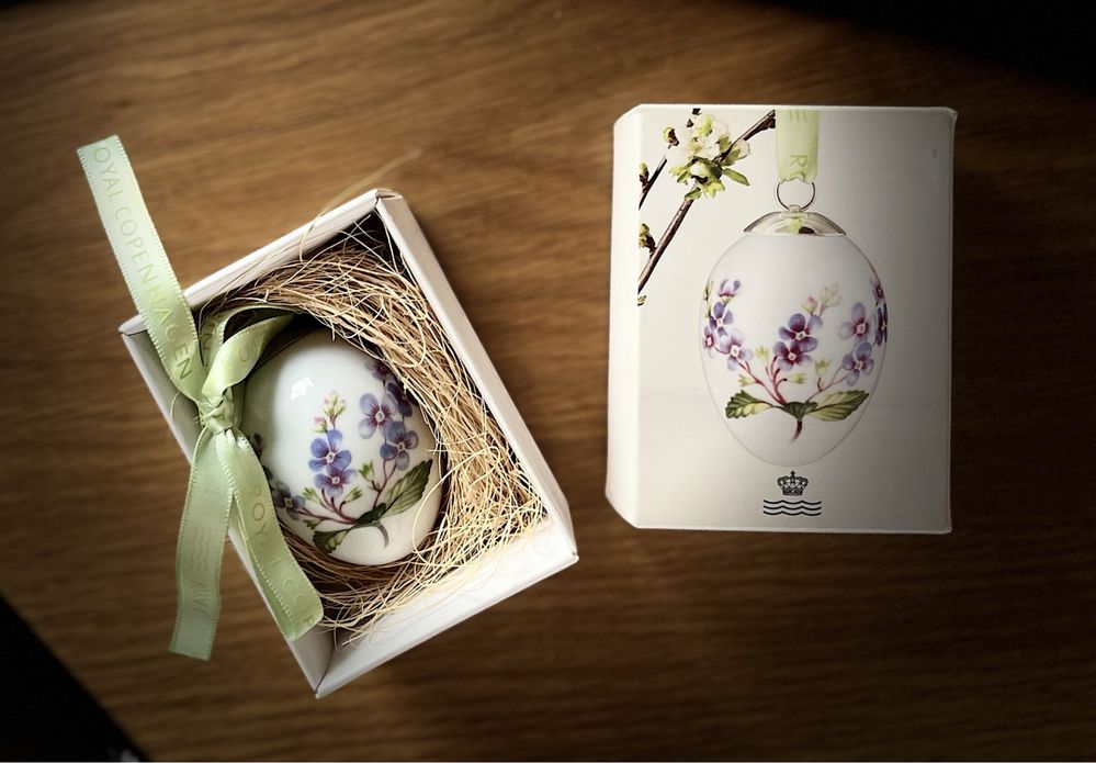 Royal Copenhagen Easter Egg - porcelanowe jajko wielkanocne / pisanka