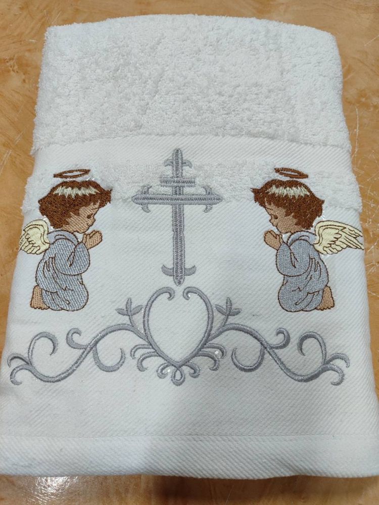 Хіт! Крижма Полотенце Рушник для Хрещення Махра