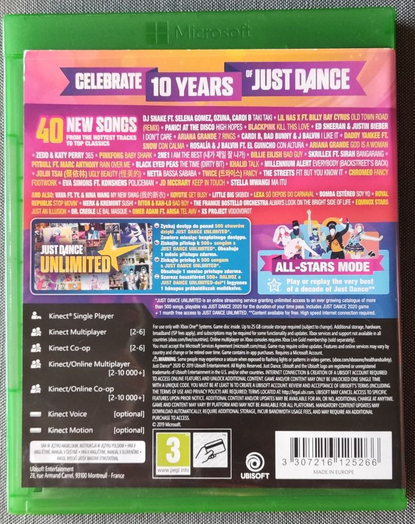 Just dance 2020 xbox one