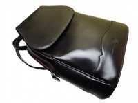 Ines De La Fressange Leather Retro Vintage Ekskluzywne Plecak Premium