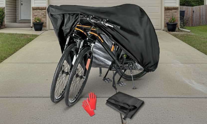 Pokrowiec na rower motocykl wodoodporny ochrona UV 210x110x85 cm NOWY