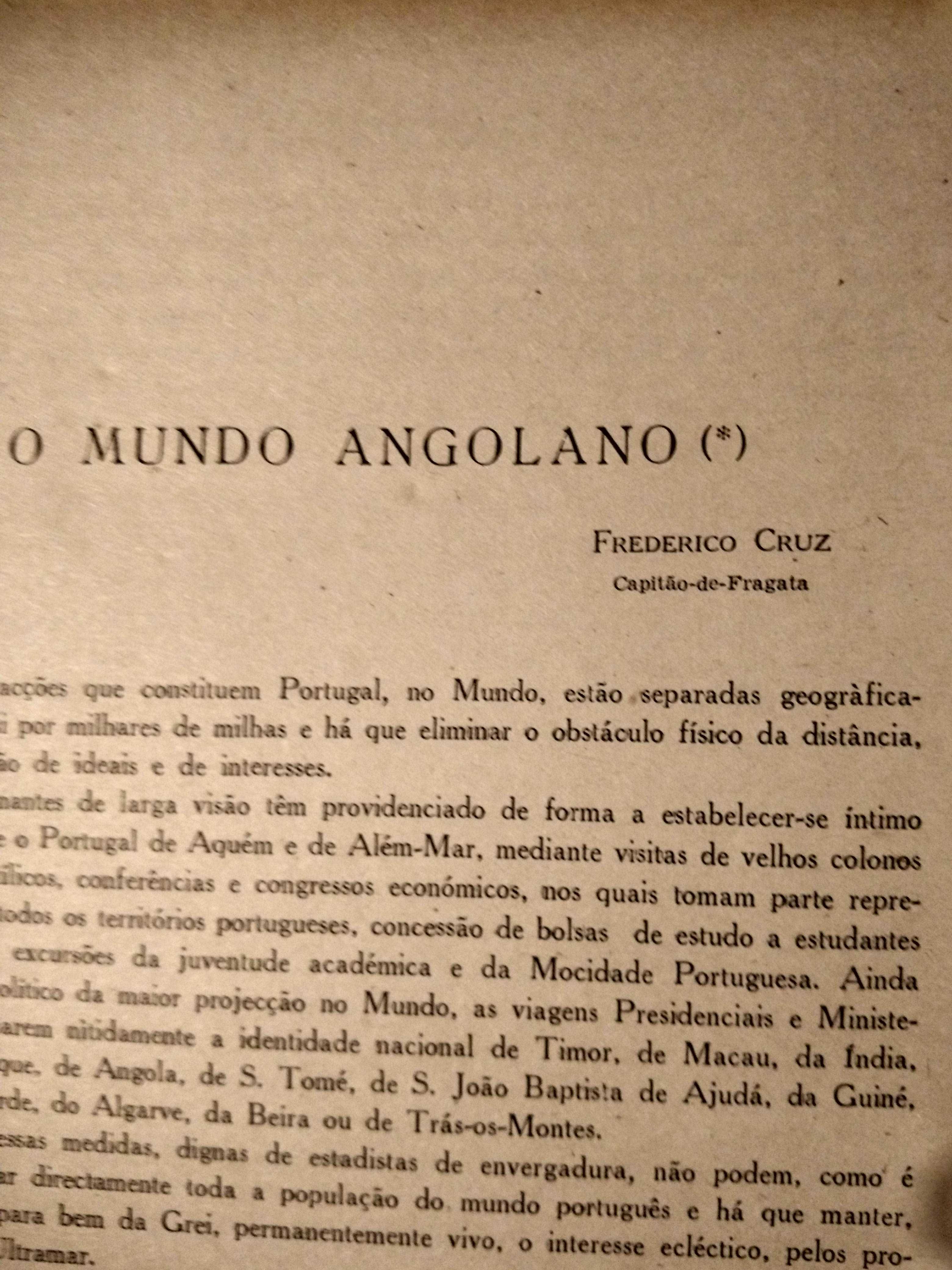 Publicação da Sociedade de Geografia de Lisboa - ano completo de 1954