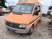 mercedes sprinter 214 2603 maska pokrywa silnika klapa bagażnika zderzak lampa reflektor pas przedni