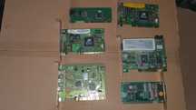 Karty rozszerzeń PCI/ISA PC-towe Retro.