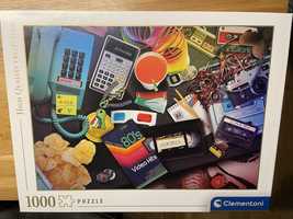 Clementoni puzzle 1000 elementów lata 80-te