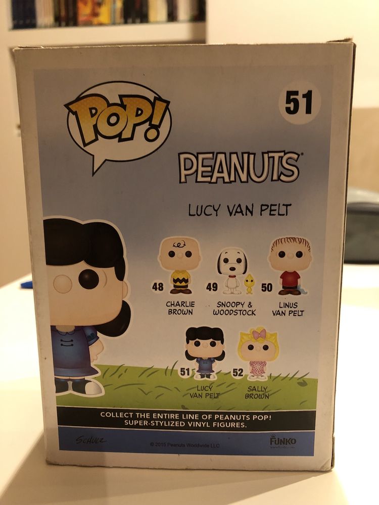 Funko Pop Lucy Van Pelt (Peanuts) nº 51 - portes incluídos