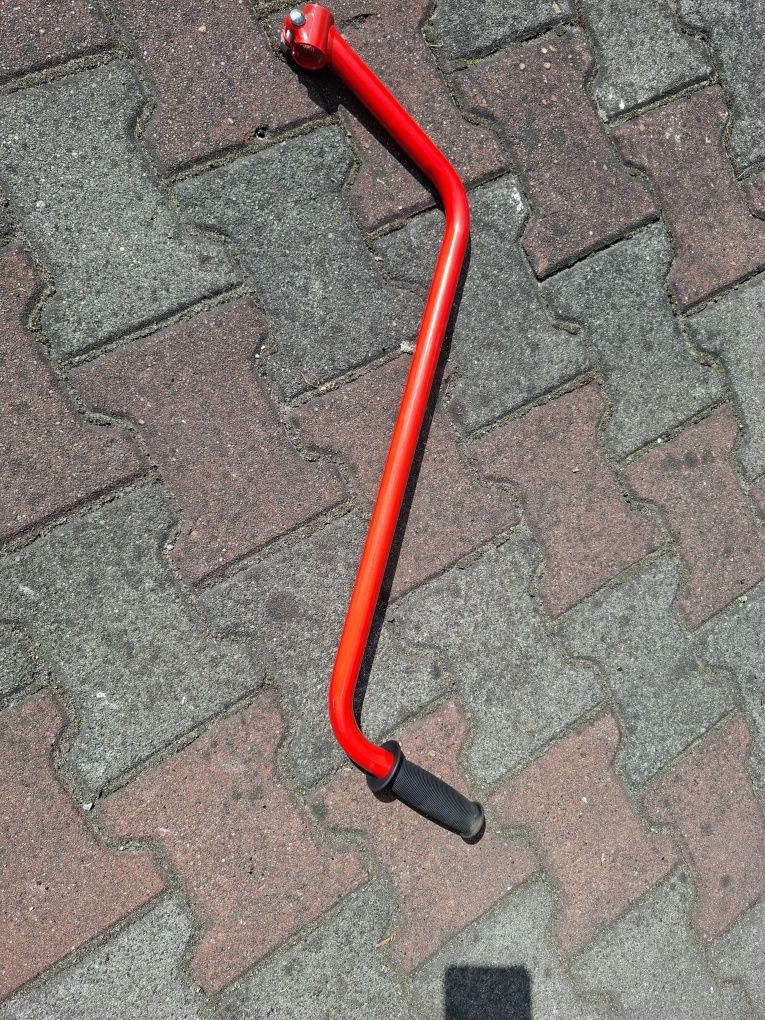 Rower Kross 16 cali + rączka do prowadzenia + kółka boczne