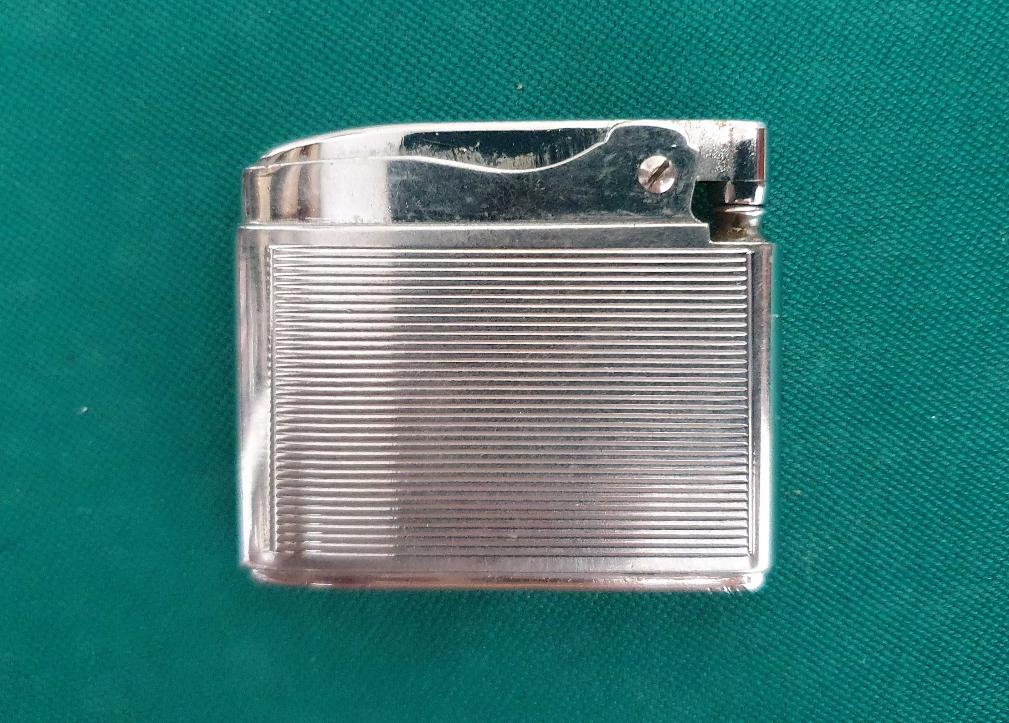 Isqueiro Ronson Adonis, a gasolina, Anos 50 - Made in England