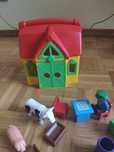 Domek ze zwierzętami playmobil