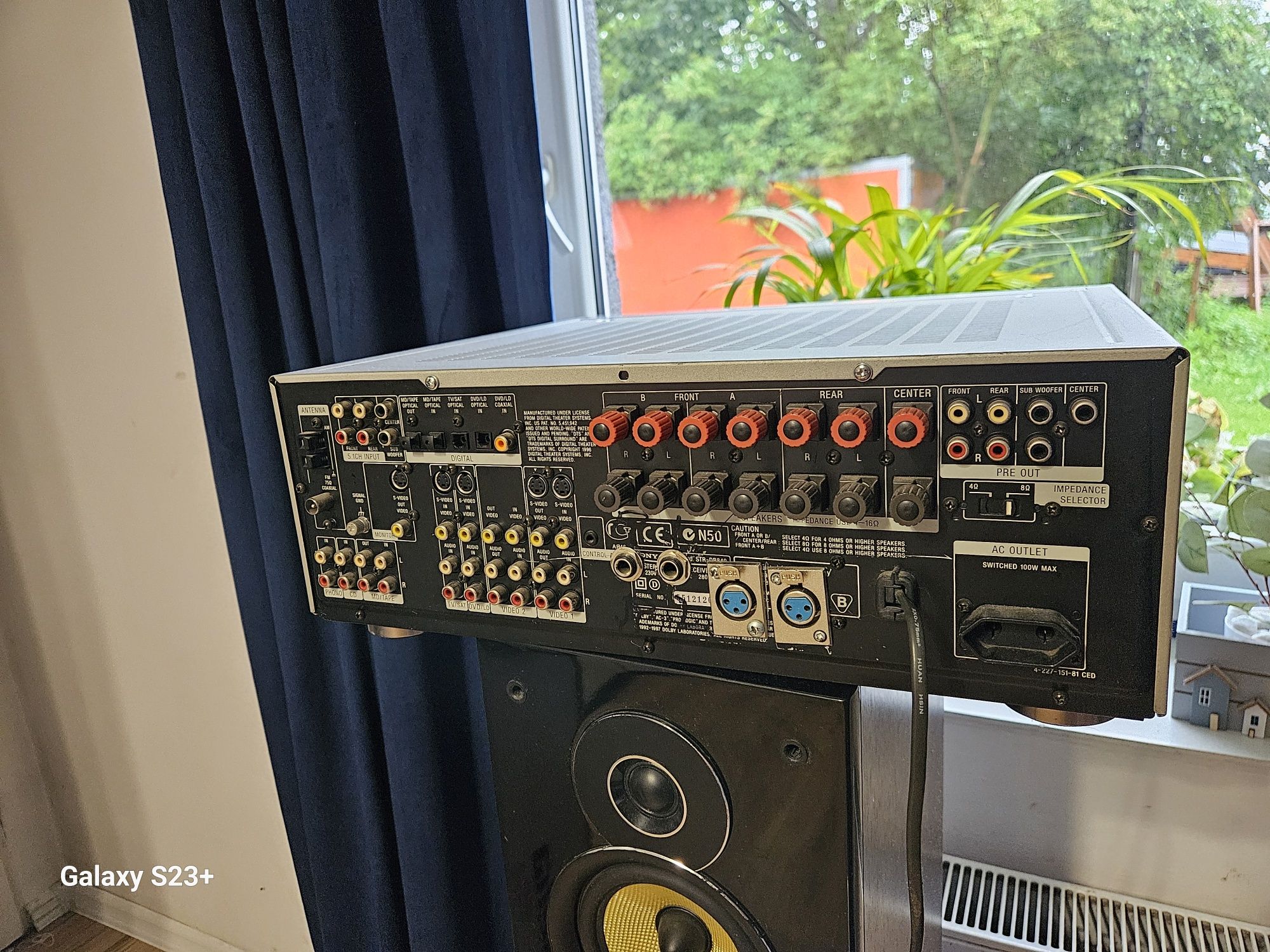 Amplituner wzmacniacz SONY STR-840QS 5.1 100W