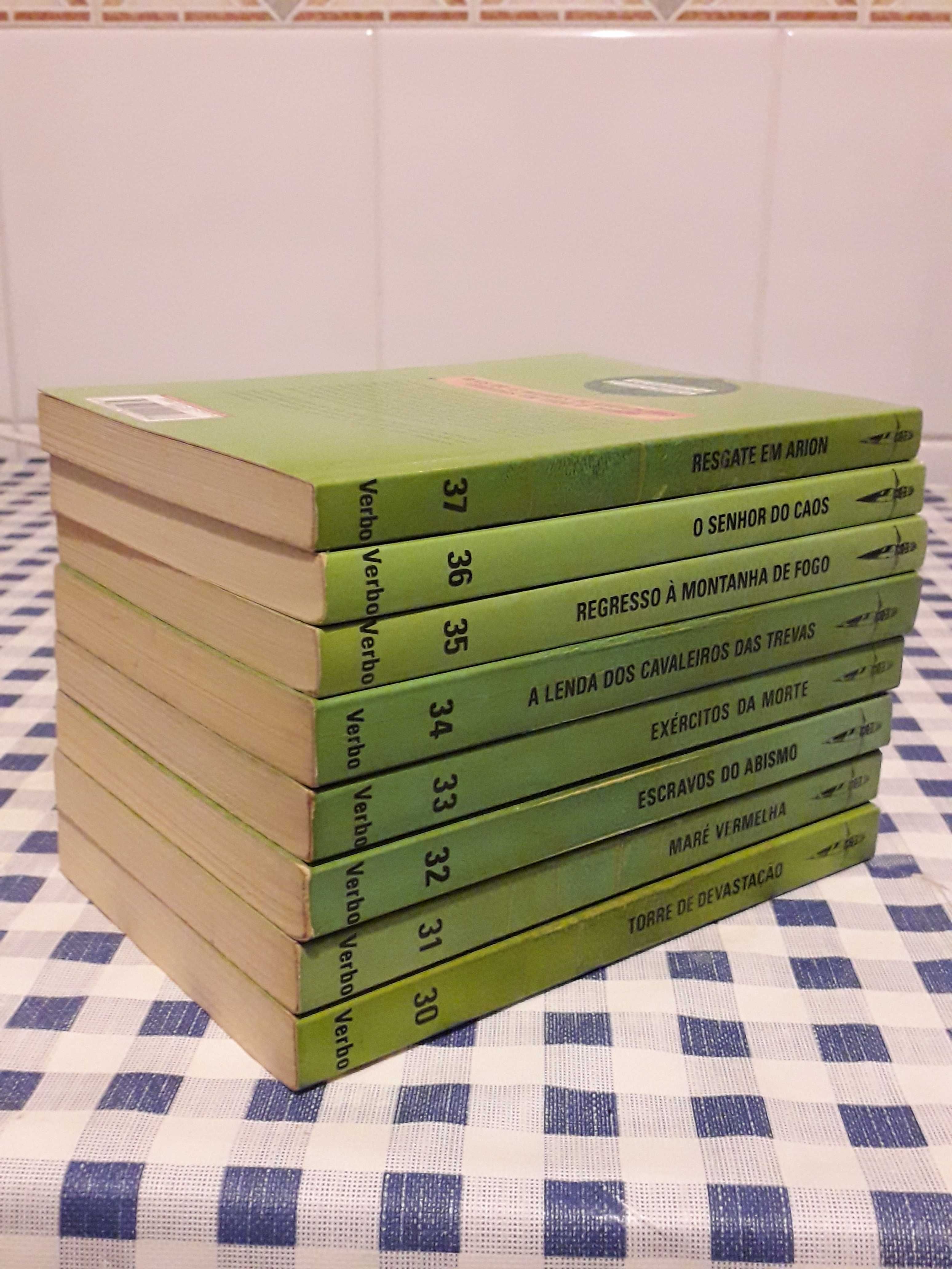 Livros Aventuras Fantásticas da Verbo 30-37