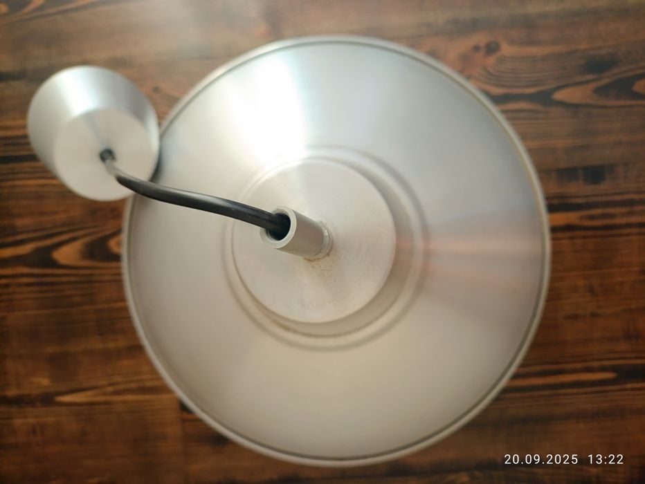 Lampa sufitowa srebrna IKEA duza