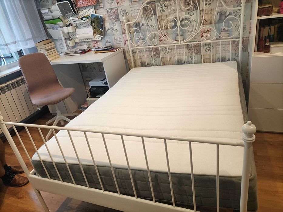 Łóżko metalowe 140/200