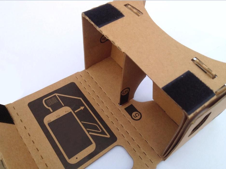 Oculos VR cartão tipo Google com lentes.